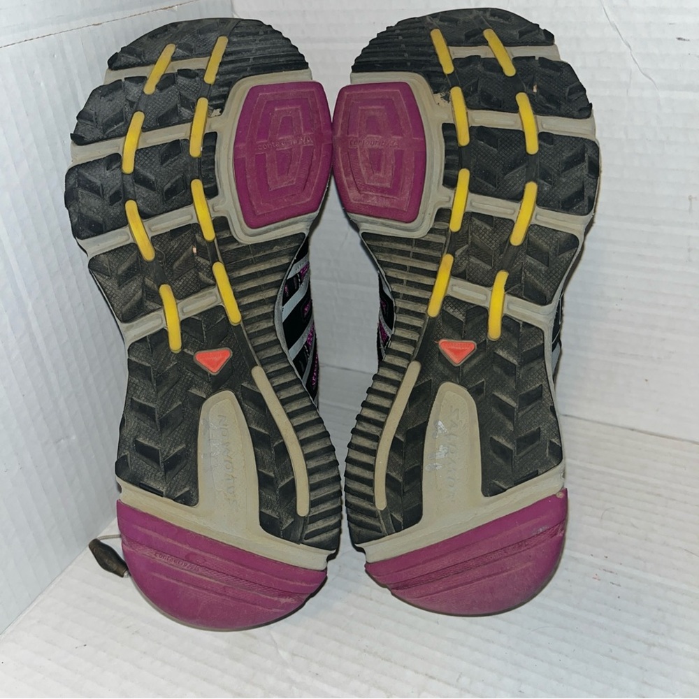 Salomon XR Mission 1 Trail Womens Sz 8 Running Athletic Shoes 129479 Purple - Picture 6 of 7